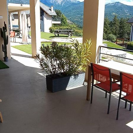 Chambre vue lac Prunières Exterior foto